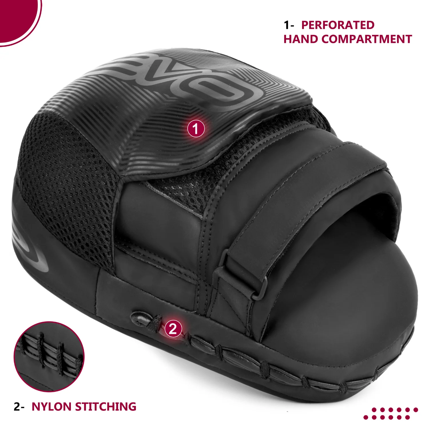 EVO Curved Boxing MMA Focus Pads - Image 6