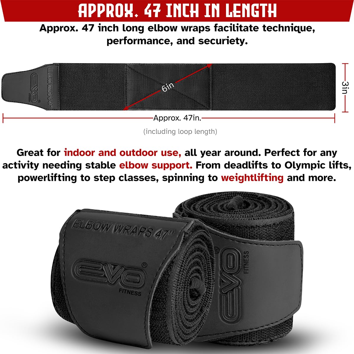 EVO Fitness Elbow Wrap - Image 2