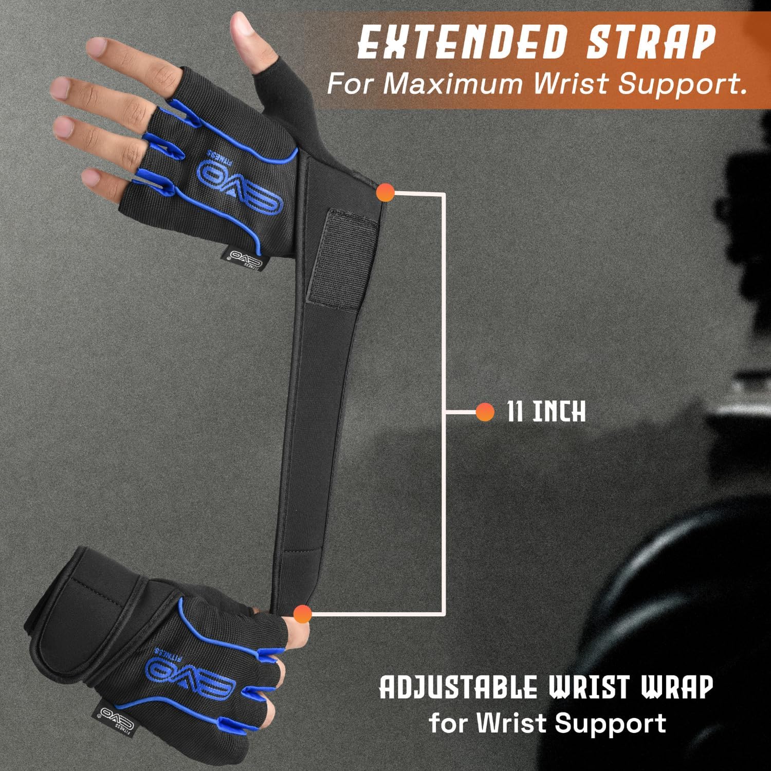 EVO Fitness Gym Workout Gloves - Image 7