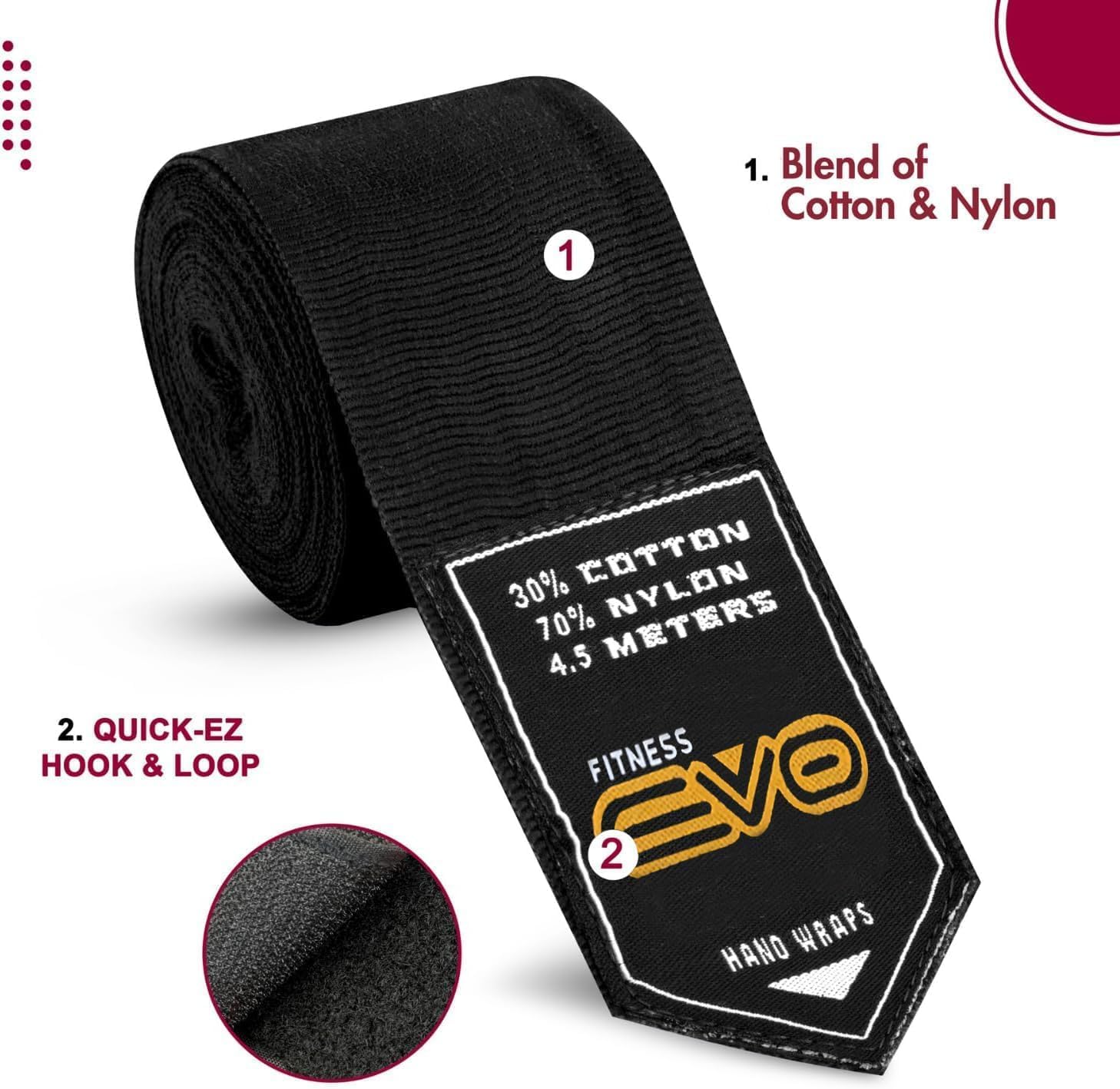 EVO Fitness Hand Wrap - Image 4