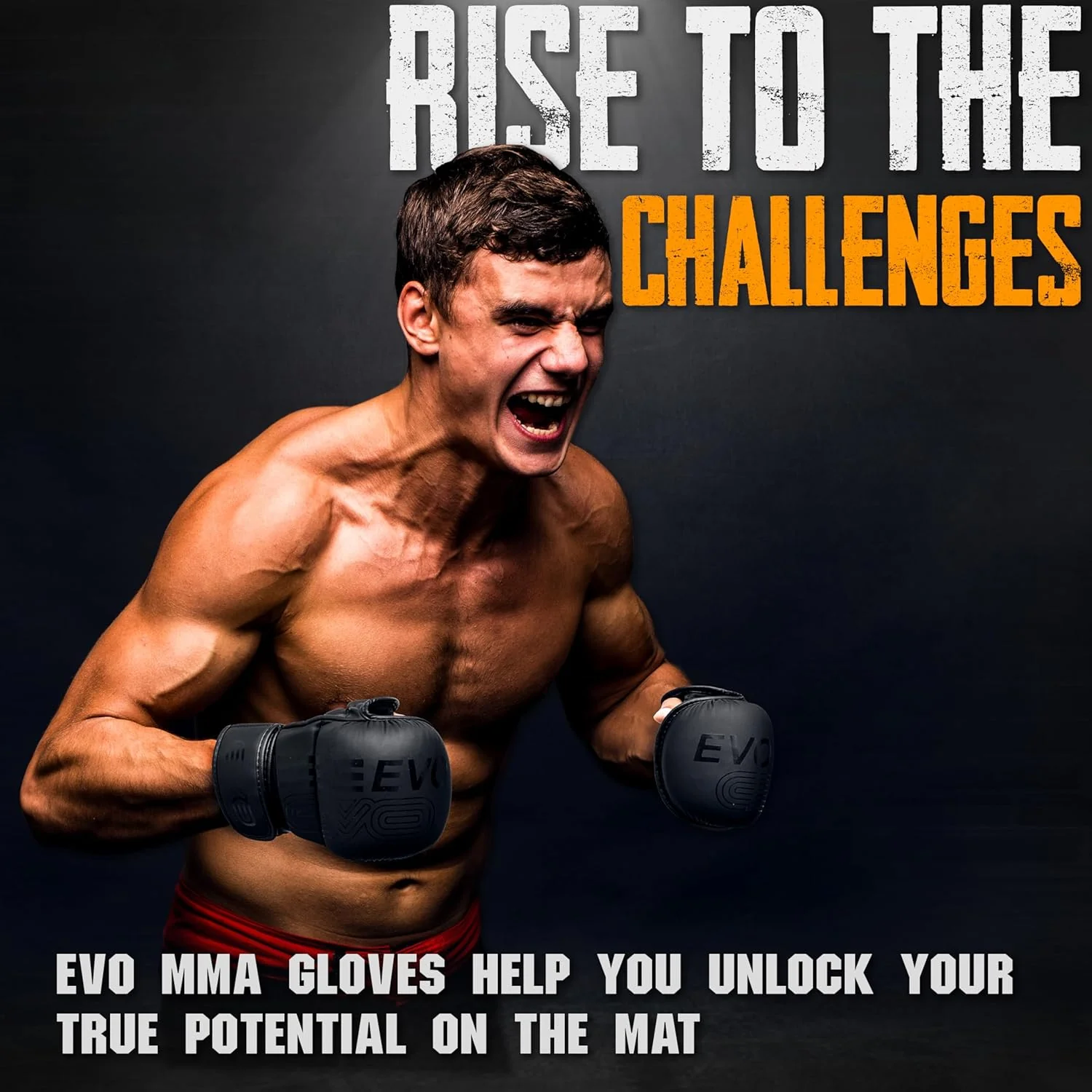 EVO Fitness MMA Gloves - Image 6
