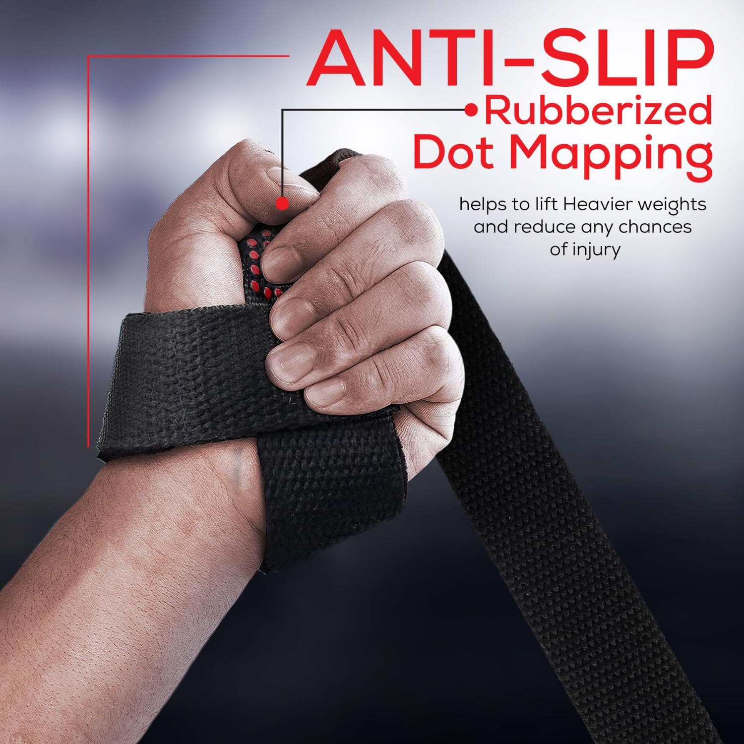 EVO Weight Lifting Gym Straps - Image 7