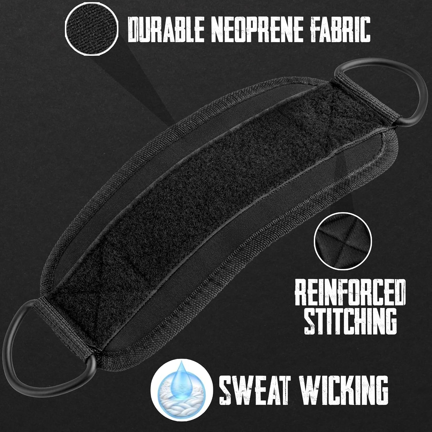 Islero Black Double-D Strap - Image 6