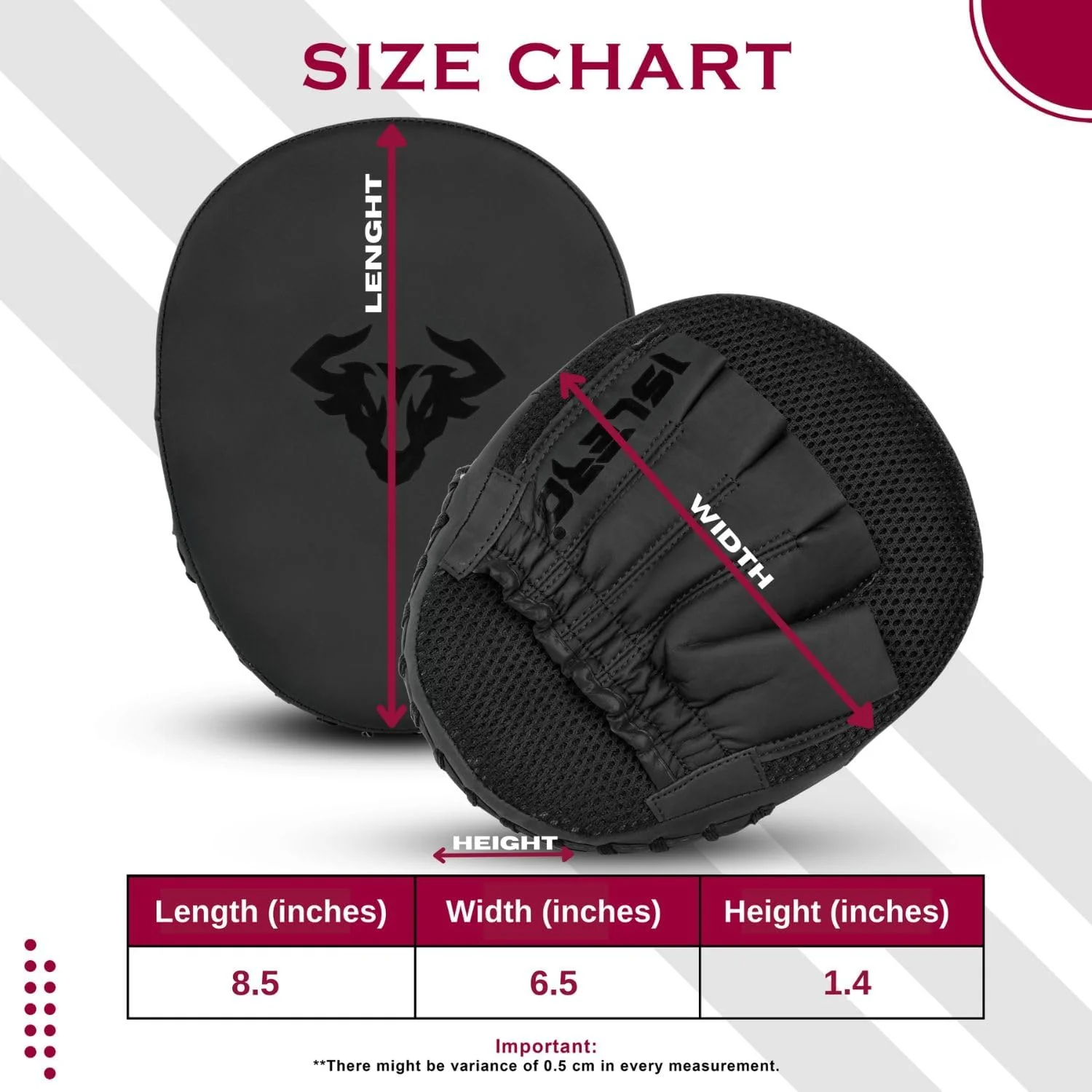 Islero Series Black Focus Pads - Image 7