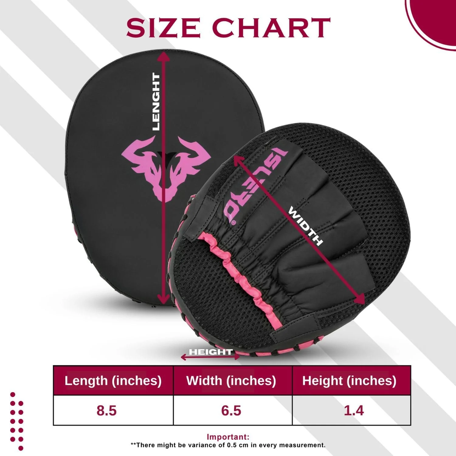 Islero Series Pink Focus Pads - Image 7